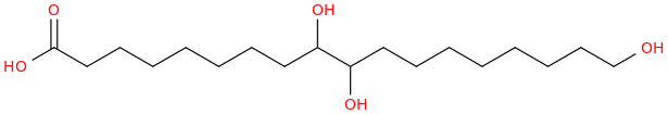 Octadecanoic acid, 9,10,18 trihydroxy 